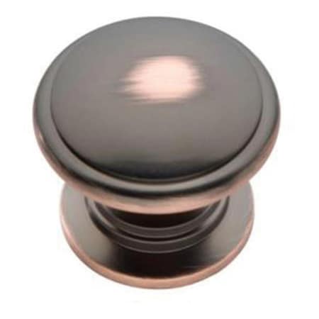 HD Belwith 1.25 in. Knob- Oil Rubbed Bronze Highlighted BWP3053 OBH